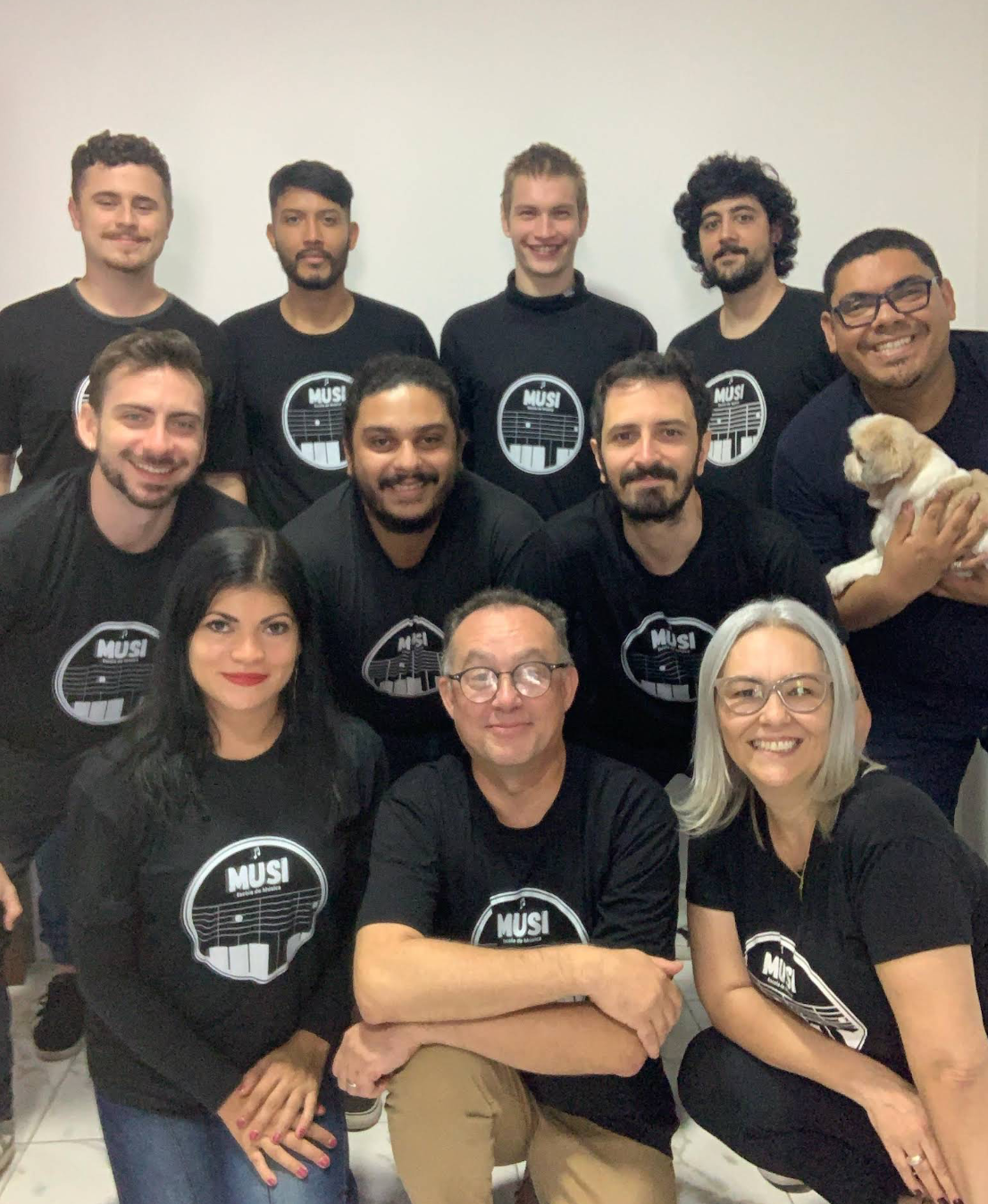 Equipe de professores da Musi Escola de Música